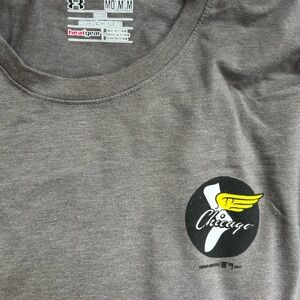 Under Armour Gray Long Sleeve Tee white Sox Chicago